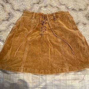 Corduroy skirt